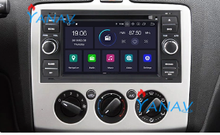 Сенсорный экран Android, стиль Тесла, GPS-навигация для Ford Focus C-MAX 2005, Автомобильный мультимедийный видеоплеер, автомобильная стереосистема 8 ядер, 4 Гб + 64 ГБ 2024 - купить недорого