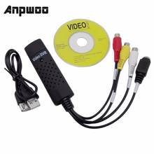 ANPWOO USB 2.0 Video TV DVD VHS DVR Capture Adapter Cap USB Video Capture Device support Win10 2024 - buy cheap