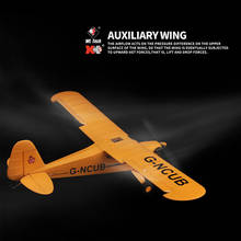 WLtoys-avión teledirigido XK A160 RTF, sistema 3D/6G, Kit de envergadura de 650mm, Avión de 7,4 v, Motor sin escobillas, Dron teledirigido 1406 2024 - compra barato