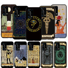 Funda de adivinación de Tarot para Huawei Mate Nova 2, 2i, 3, 3i, 4E, 5, 5i, 5T, Smart 6, 7, 10, 20, 30 SE, P Smart Pro Lite 2019, T60, Egipto 2024 - compra barato