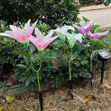 Luz solar de jardim flor gramado, flor, multicolorido, combinação led, decoração de jardim, luz que brilha no escuro, lâmpada ao ar livre