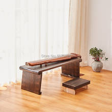 Антикварный деревянный стол для фортепиано со складными ножками прямоугольный чайный и кофейный столик из древесины пауловнии традиционная мебель для гостиной 2024 - купить недорого