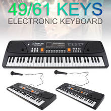 49 / 61 Keys Electronic Keyboard Piano Digital Music Key Board with Microphone Children Gifts Musical Enlightenment 2024 - buy cheap