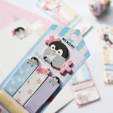 Kawaii Dog Cat Penguin Panda N Times Memo Pad Sticky Notes School Office Supply Student Stationery 2024 - buy cheap