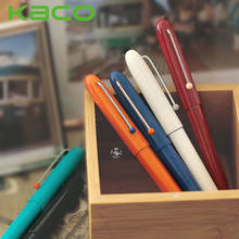 Ретро перьевая ручка KACO 0,38 мм EF, подарочный набор, перьевые ручки Kalem для школы, канцелярские товары для рукоделия, Dolma Kalem 2024 - купить недорого