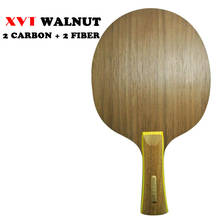 HIGH-END XVT  WALNUT Arylate Carbon 11 layers Table Tennis Blade/ ping pong blade/ table tennis bat Free shipping 2024 - buy cheap