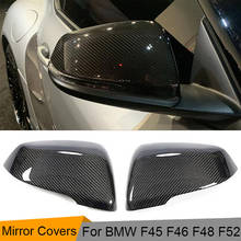 Mirror Caps Covers For BMW 1 2 X1 Z4 Series F52 F45 F46 F45 F48 F49 Z4 Rearview Mirror Covers Carbon Fiber 2024 - buy cheap