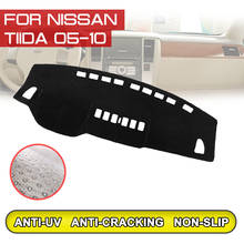 for Nissan Tiida 2005 2006 2007 2008 2009 2010 Car Dashboard Mat Anti-dirty Non-slip Dash Cover Mat UV Protection Shade 2024 - buy cheap
