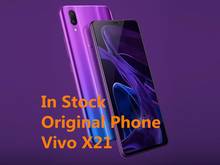 Vivo-teléfono inteligente X21 Original, 3300mAh, 6GB RAM 128GB ROM de 6,28 pulgadas, Snapdragon 660, ocho núcleos, Android 8,1, identificación facial, huella dactilar 2024 - compra barato