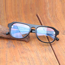 Zerosun Vintage Eyeglasses Frames Male Oversized Glasses Men Spectacles for Prescription Optical Reading Eyewear 2024 - buy cheap