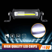 Novo 4 Polegada cob 4000lms lente led barra de trabalho luz 4x4 offroad jeep atv suv 4wd motocicleta flood ponto feixes luzes condução 12v 24 2024 - compre barato