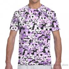 Camiseta de manga corta para hombre y mujer, ropa de vigilancia con estampado integral, a la moda, de verano 2024 - compra barato