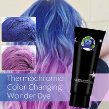 Thermo Chromic Wonder Dye Color Changing Mermaid Hair Dye Gray Hair Color Cream Thermo Sensing Shade Shifting Hair Color Wax 2024 - buy cheap