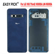 For LG V60 ThinQ V600EA LM-V600EA Battery Back Cover Replacement Housing Case Protective Durable Glass Rear Door Cover 2024 - buy cheap