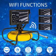 All-in-One 17mm WIFI POMIACAM 9"Monitor Pipe Inspection Video Camera,Drain Sewer Pipeline Industrial Endoscope 2024 - buy cheap