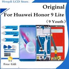 Tela original para huawei honor 9 lite display lcd tela de toque para huawei honor9 lite lcd com quadro l31 l21 l11 display 2024 - compre barato