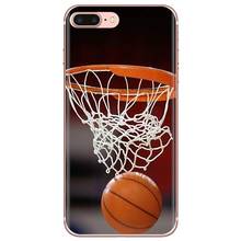 Баскетбольный мяч огненный водный принт для samsung Galaxy A10 A30 A40 A50 A60 A70 S6 Active Note Edge силиконовый чехол для телефона 2024 - купить недорого