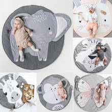 Baby Play Mats Kids Crawling Carpet Rug Round Soft Baby Bedding Blanket Cotton Game Pad Toys For Children Room Nursery Decor 2024 - buy cheap