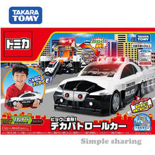 Takara tomica tomica deformação polícia patrulha carro brinquedo diecast educacional crianças brinquedos pop quente carro bauble modelo kit colecionáveis 2024 - compre barato