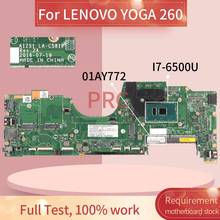 01AY772 01AY773 01LV801 00NY947 00NY948 For LENOVO YOGA 260 I7-6500U Notebook Mainboard LA-C581P SR2EZ DDR3 Laptop motherboard 2024 - buy cheap