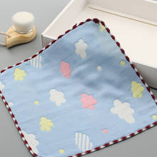 Muslin Handkerchiefs Cloth Baby Towel Newborn Reusable Squares Muslin Baby Cotton Gauze Wipes Washcloth for Children 2024 - buy cheap