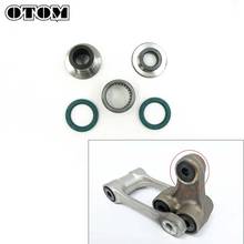 OTOM Motorcycle Rear Shock Absorption Lower Maintenance Kit Needle Roller Bearing Oil Seal Set For KAWASAKI KX250F KX450F KLX450 2024 - buy cheap