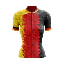 NEW Germany Summer Women Cycling Jersey Customized Road Mountain Race Top cycling wear Quick Dry /Breathable  cycling clothing 2024 - buy cheap