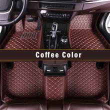 Custom Leather Car Floor Mats For Dodge durango 7seat 2016 2017 2018 2019 Carpet Mats Auto Parts Interior Accessories 2024 - buy cheap