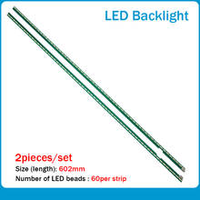 New Kit 2 PCS 60LED 602mm LED backlight strip for LG 55UF6450 55UH6150 55UF6430 6916L2318A 6916L2319A 6922L-0159A LC550EGE 2024 - buy cheap