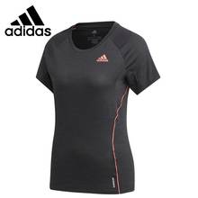 Adidas ADI RUNNER-Camiseta de manga corta para mujer, ropa deportiva, Original, novedad 2024 - compra barato