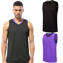 Mens Running Vest Gym Sleeveless Shirt Summer Slim Tank Men Sport Vest Top New Workout basketball Fitness Training Man Singlet 2024 - buy cheap