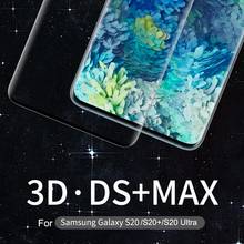 3D Glass Screen Protector For Samsung S20 /Plus/Ultra NILLKIN DS+MAX Full glue Cover Screen Protector 9H Protective Glass 2024 - buy cheap