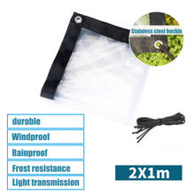 Transparent Rainproof Shed Cloth Tarpaulin Lightweight Waterproof Tarp Cover Tent Shelter  TUE88 2024 - buy cheap