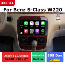 2Din For Mercedes Benz S-Class W220 1995~2005 Car Android Radio Multimedia Player GPS Navigation IPS Screen HiFi WiFi BT 2024 - buy cheap