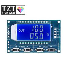 Módulo gerador de sinal tzt, 1hz-150khz, placa pwm, módulo de frequência de pulso, ciclo ajustável, tela lcd, 3.3v-30v, 1hz-150khz 2024 - compre barato