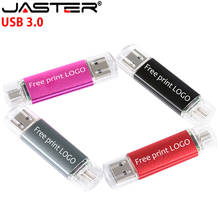 JASTER High Speed ​​Pendrive OTG USB Flash Drive Cle  3.0 Stick 64G  Pen  4GB 8GB 16GB 32GB 64GB Storage Device 2024 - buy cheap