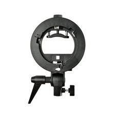 Кронштейн S-типа Godox для вспышки Bowens Speedlite зонт для софтбокса держатель для вспышки GODOX YONGUO Canon Nikon 2024 - купить недорого