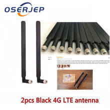 Antena enrutadora negra, B315, B310, B593, B525, B880, B890, E5186, 5dBi, SMA macho, 4G, LTE, 2 uds. 2024 - compra barato