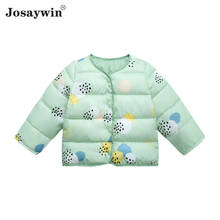 Josaywin Children Clothes Winter Jacket Boys Kids Hooded Warm Print Cute Baby Parkas Winter Jacket Coat for Girls Outerwear 2024 - buy cheap