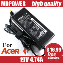 For ACER ADP-90CD DB ADP-90SB BB HA-A0904A3 ADP-90CD DB CPA09-A065N1 laptop power supply power AC adapter charger cord 19V 4.74A 2024 - buy cheap