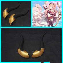 Re:Dive Barrettes Cosplay Horns Anime Princess Connect Head Clip Headwear Hairwear Cosplay Props Accessories Hair Clip 2024 - buy cheap
