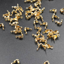 Fltmrh 300 peças terminadores de contas de ferro, achados de joias 7.5x4mm para pulseira e colar 2024 - compre barato
