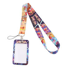 K2699 New Anime Printed Lanyard Badge ID Card Holder Neck Strap Cellphone Neck Straps Office School Supplies Accessories Gift 2024 - buy cheap