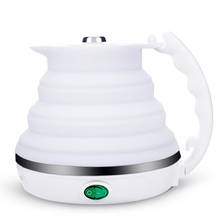 550ml Electric Kettle Silicone Foldable Portable Travel Camping Water Boiler Adjustable Voltage Home Electric Appliances 2024 - buy cheap