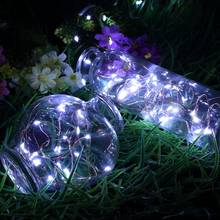 Fairy String Lights 10 Pack 20 LED Starry Light CR2032 Battery Twinkle Strings for Indoor Bedroom Christmas Festival Decorations 2024 - buy cheap