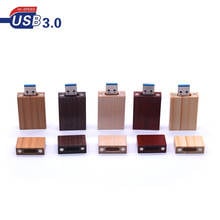 USB 3.0 Wooden Usb Pendrive USB Flash Drive Pen Driver Bamboo Wood Memory Stick 4GB 8GB 16GB 32GB 64GB(10pcs Free Custom Logo) 2024 - buy cheap