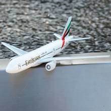 Emirates Airlines Boeing 777 Aircraft Aviation Model 6" Metal Airplane Diecast Mini Moto Collection Pilot Eduactional Toys 2024 - buy cheap