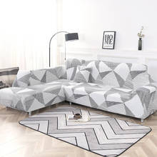 Please Order Sofa Set (2piece) If is L-shaped Corner Chaise Longue Sofa Elastic Couch Cover Stretch Sofa Covers for Living Room 2024 - buy cheap