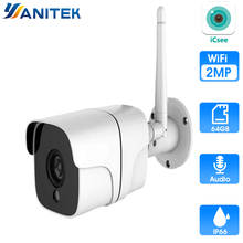 2MP IP Camera Wifi Outdoor Waterproof HD H.265 Camera Wireless Night Vision Surveillance Bullet HD CCTV Camera ONVIF iCsee 2024 - buy cheap