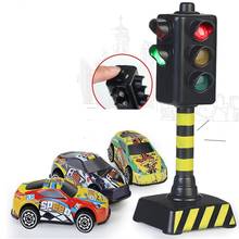 2020 New Mini Traffic Signs Road Light Block with Sound LED Children Kids Educational 2024 - buy cheap